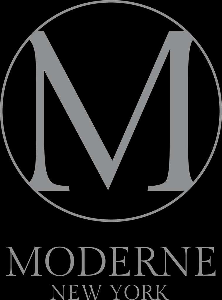 Moderne Hotel Nowy Jork Logo zdjęcie